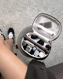 Shaker makeup bag | Mocha Brown