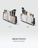 Shaker makeup bag | Mocha Brown