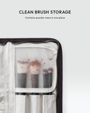 Shaker makeup bag | Obsidian Black