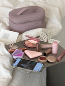 Shaker makeup bag | Dusty Rose