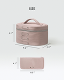 Shaker makeup bag | Dusty Rose