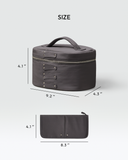 Shaker makeup bag | Mocha Brown