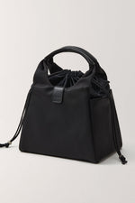 EACHY Black Drawstring Lunch Bag - Stylish insulated tote for work