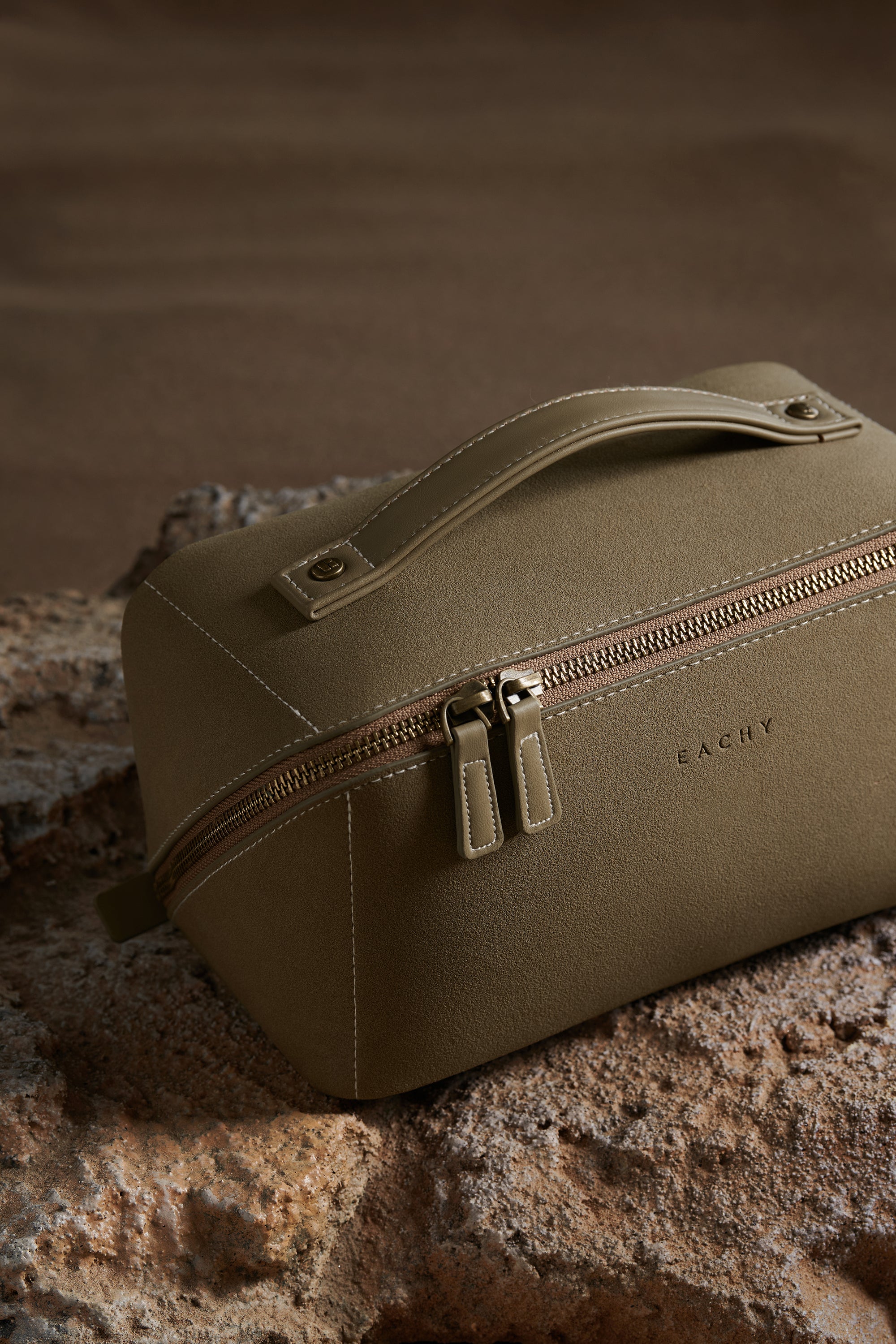 mens travel toiletry bag#Green