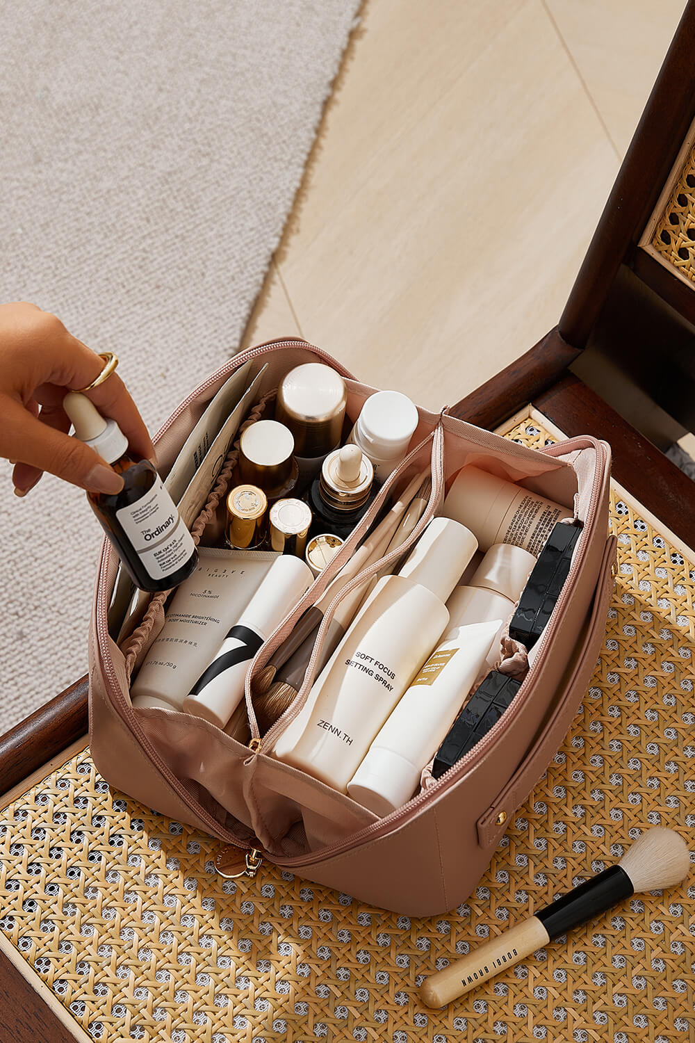 travel makeup bag
